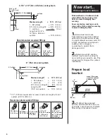 Предварительный просмотр 4 страницы Whirlpool GZ8330 Series and Installation Instructions And Use & Care Manual