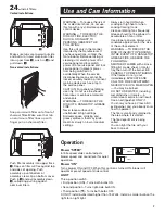 Предварительный просмотр 7 страницы Whirlpool GZ8330 Series and Installation Instructions And Use & Care Manual