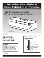 Предварительный просмотр 11 страницы Whirlpool GZ8330 Series and Installation Instructions And Use & Care Manual