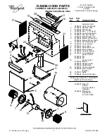 Предварительный просмотр 1 страницы Whirlpool GZ8330XLS1 Parts List