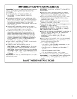 Preview for 3 page of Whirlpool GZ9730SSS0 Use & Care Manual