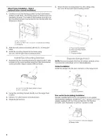 Preview for 8 page of Whirlpool GZ9730SSS0 Use & Care Manual