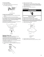 Preview for 13 page of Whirlpool GZ9730SSS0 Use & Care Manual