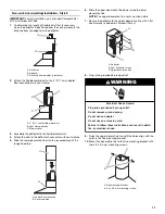 Preview for 11 page of Whirlpool GZ9736XSS Installation Instructions And Use And Care Manual