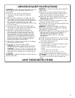 Preview for 3 page of Whirlpool GZ9736XSSDISC Installation Instructions And Use & Care Manual