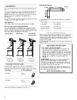 Preview for 6 page of Whirlpool GZ9736XSSDISC Installation Instructions And Use & Care Manual