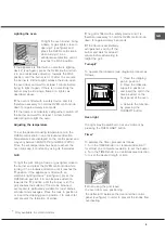 Preview for 9 page of Whirlpool H6GG1E FR Operating Instructions Manual