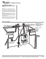 Preview for 1 page of Whirlpool HD1000JS Installation Information