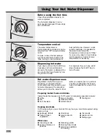 Предварительный просмотр 10 страницы Whirlpool HD1000XSW7 Installation Instructions And Use & Care Manual