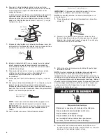 Предварительный просмотр 18 страницы Whirlpool Hot water dispenser Installation Instructions And Use And Care Manual