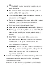 Preview for 14 page of Whirlpool HT015 User Manual