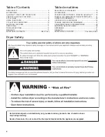 Preview for 2 page of Whirlpool HybridCare Heat Pump Dryer Use & Care Manual