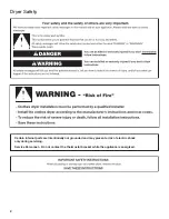 Preview for 2 page of Whirlpool HybridCare WED9290FW Installation Instructions Manual