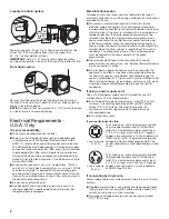 Preview for 6 page of Whirlpool HybridCare WED9290FW Installation Instructions Manual