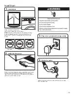 Preview for 15 page of Whirlpool HybridCare WED9290FW Installation Instructions Manual