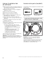 Preview for 34 page of Whirlpool HybridCare WED9290FW Installation Instructions Manual