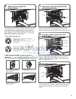 Предварительный просмотр 9 страницы Whirlpool HybridCare WED99HEDW Installation Instructions Manual