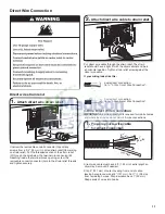 Предварительный просмотр 11 страницы Whirlpool HybridCare WED99HEDW Installation Instructions Manual