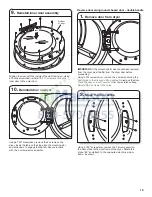 Предварительный просмотр 19 страницы Whirlpool HybridCare WED99HEDW Installation Instructions Manual