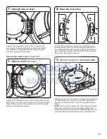 Предварительный просмотр 21 страницы Whirlpool HybridCare WED99HEDW Installation Instructions Manual