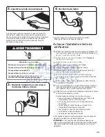 Предварительный просмотр 29 страницы Whirlpool HybridCare WED99HEDW Installation Instructions Manual