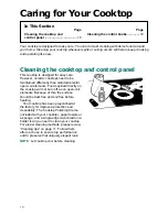 Preview for 10 page of Whirlpool IBC430 Use And Care Manual