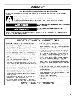 Preview for 3 page of Whirlpool IBD550P Use & Care Manual