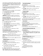 Preview for 11 page of Whirlpool IBD550P Use & Care Manual