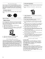 Preview for 10 page of Whirlpool Ikea IUD4000R Use And Care Manual