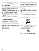 Preview for 12 page of Whirlpool Ikea IUD4000R Use And Care Manual