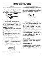 Preview for 31 page of Whirlpool Ikea IUD4000R Use And Care Manual