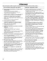 Preview for 32 page of Whirlpool Ikea IUD4000R Use And Care Manual