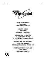 Preview for 1 page of Whirlpool IM9 User Manual