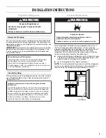 Предварительный просмотр 3 страницы Whirlpool Inglis IT14DKXRQ00 Use & Care Manual