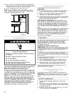 Предварительный просмотр 14 страницы Whirlpool Inglis IT14DKXRQ00 Use & Care Manual