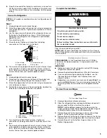 Предварительный просмотр 5 страницы Whirlpool IT8WSKXRW Use & Care Manual