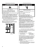 Предварительный просмотр 18 страницы Whirlpool IT8WSKXRW Use & Care Manual