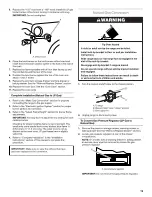 Preview for 19 page of Whirlpool JGS1450D Installation Instructions Manual