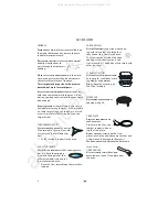 Предварительный просмотр 6 страницы Whirlpool JQ 276 Instructions For Use Manual