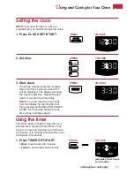 Предварительный просмотр 27 страницы Whirlpool KERC607 Use And Care Manual