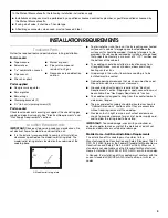 Предварительный просмотр 3 страницы Whirlpool KGCC506RWW Installation Instructions Manual