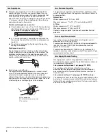 Предварительный просмотр 6 страницы Whirlpool KGCC506RWW Installation Instructions Manual