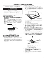 Предварительный просмотр 7 страницы Whirlpool KGCC506RWW Installation Instructions Manual