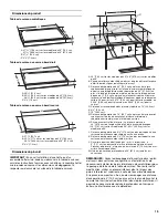 Предварительный просмотр 15 страницы Whirlpool KGCC506RWW Installation Instructions Manual