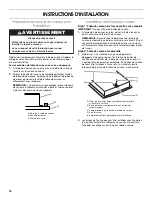 Предварительный просмотр 18 страницы Whirlpool KGCC506RWW Installation Instructions Manual