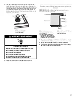 Предварительный просмотр 21 страницы Whirlpool KGCC506RWW Installation Instructions Manual