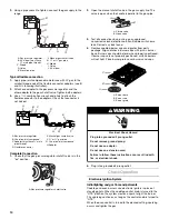 Preview for 10 page of Whirlpool KGRA806PSS - ARCHITECT Series: 30'' Gas Range Installation Instructions Manual