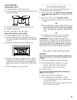 Предварительный просмотр 19 страницы Whirlpool Kirkland Signature SS25AQXHW00 Use & Care Manual