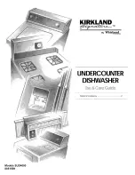 Предварительный просмотр 1 страницы Whirlpool KIRKLAND SUD4000 Use & Care Manual