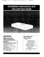 Whirlpool KPEC992MSS Use And Care Manual preview